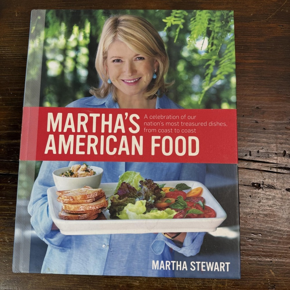 1st Edition Martha's American Food Martha Stewart Clarkson Potter HC Cookbook